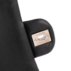 Medium Classic Chevron Patent Double Flap