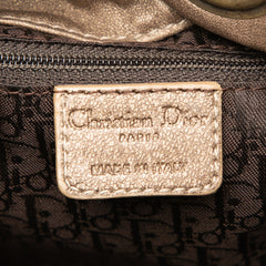 Lambskin Cannage Drawstring Hobo