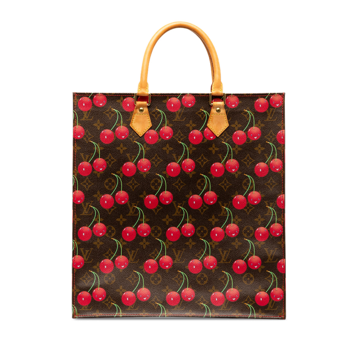 Takashi Murakami Monogram Cerises Sac Plat_0