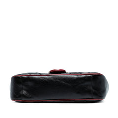 Medium GG Marmont Matelasse Diagonal Leather Torchon Shoulder Bag