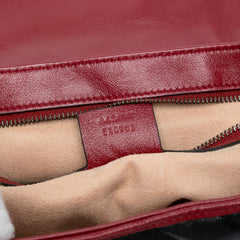 Medium GG Marmont Matelasse Diagonal Leather Torchon Shoulder Bag