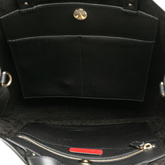 Medium Leather Rockstud Convertible Tote