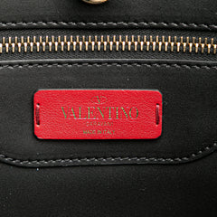 Medium Leather Rockstud Convertible Tote