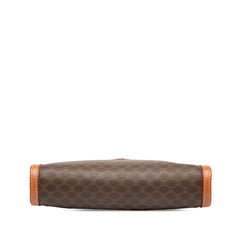 Macadam Coated Canvas Clutch
