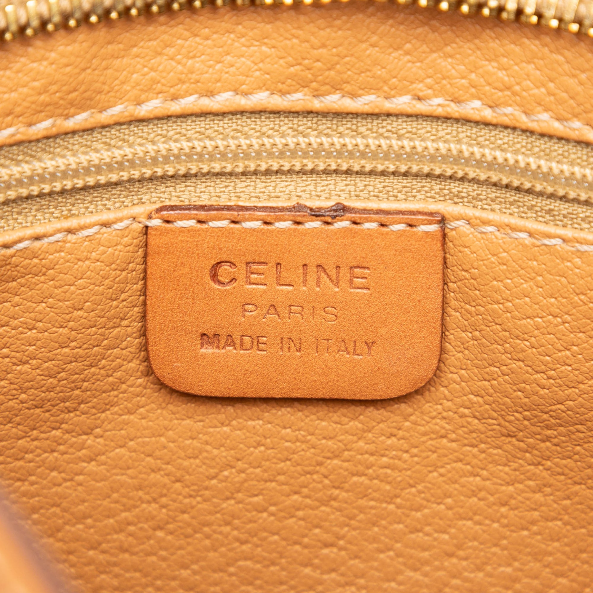 Macadam Coated Canvas Clutch