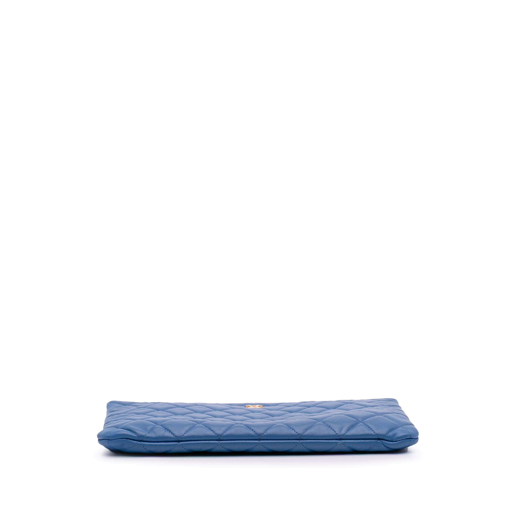 Medium Quilted Lambskin O Case Clutch