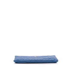 Medium Quilted Lambskin O Case Clutch