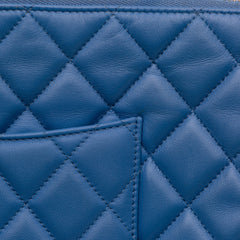 Medium Quilted Lambskin O Case Clutch