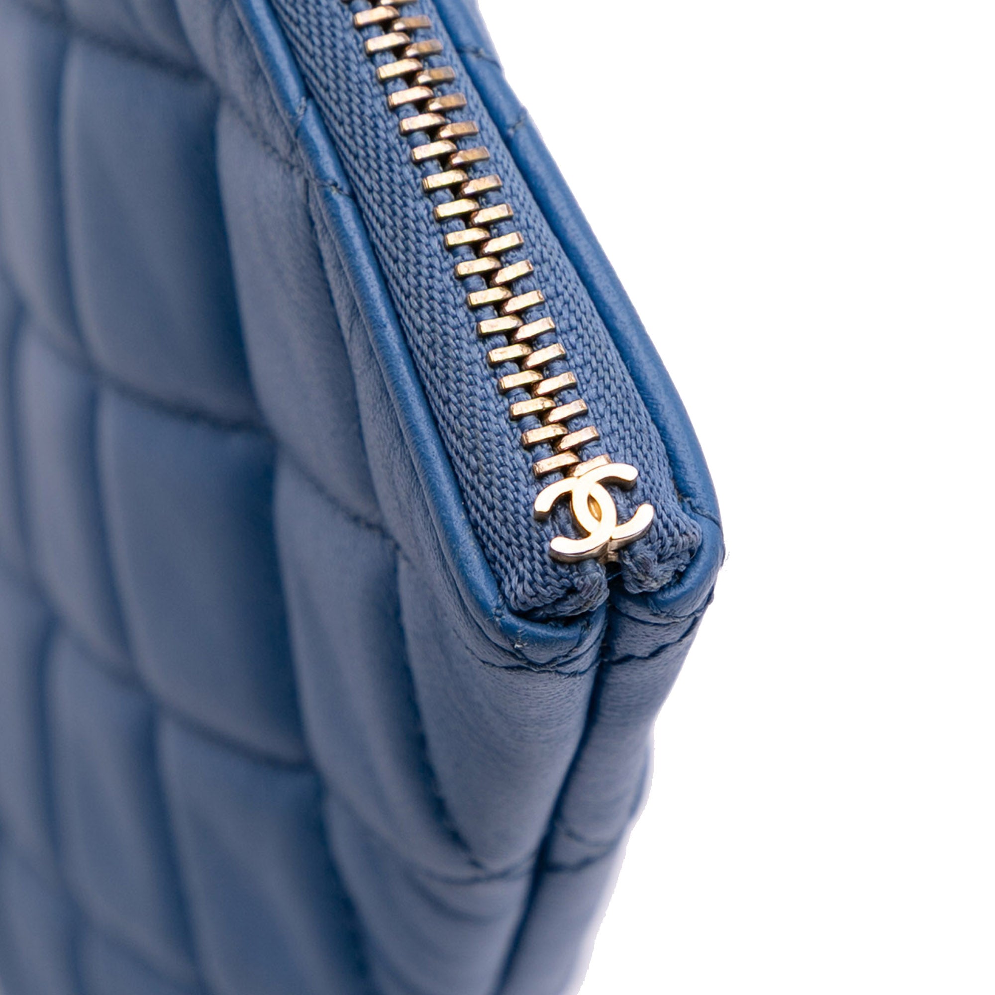 Medium Quilted Lambskin O Case Clutch