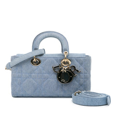 Small Denim Macrocannage Lady D Joy