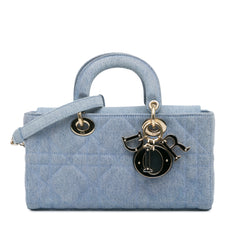 Small Denim Macrocannage Lady D Joy