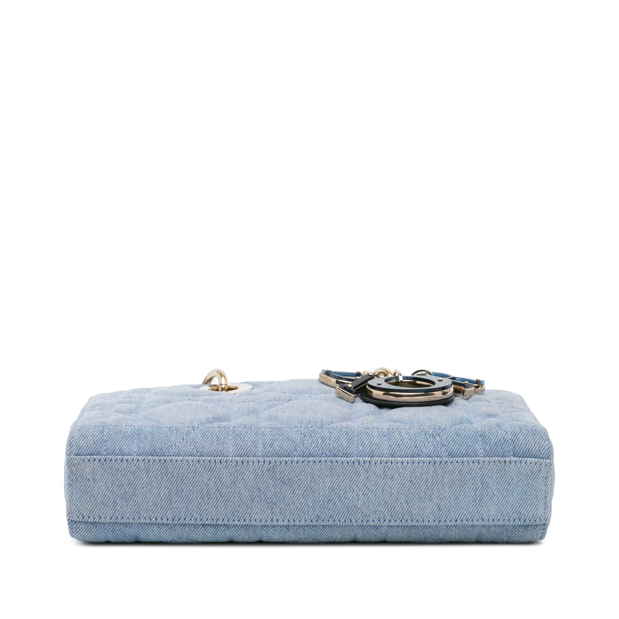 Small Denim Macrocannage Lady D Joy