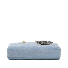 Small Denim Macrocannage Lady D Joy