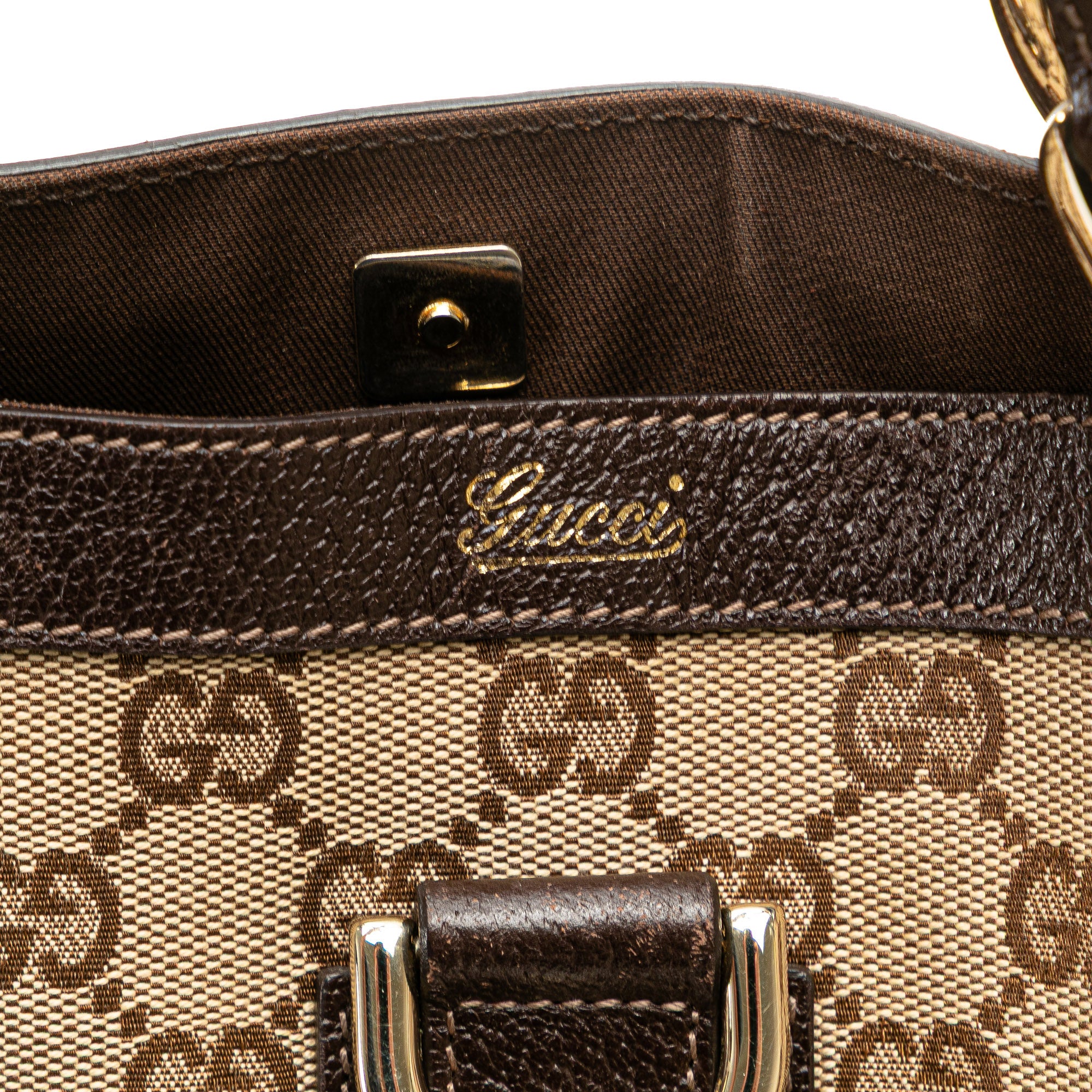 GG Canvas Abbey D Ring Tote