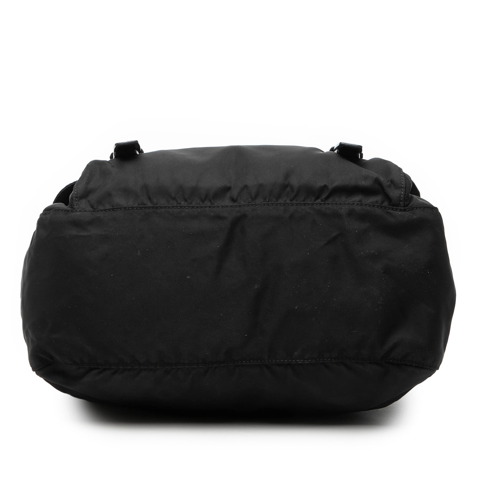 Tessuto Zip Double Buckle Messenger Bag