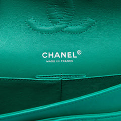 Medium Classic Lambskin Double Flap