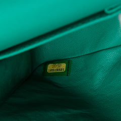 Medium Classic Lambskin Double Flap