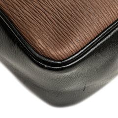 Leather Velasquez Twist Top Handle Bag
