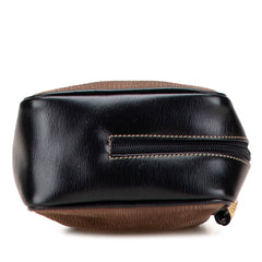 Leather Velasquez Twist Top Handle Bag