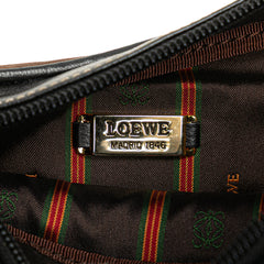 Leather Velasquez Twist Top Handle Bag