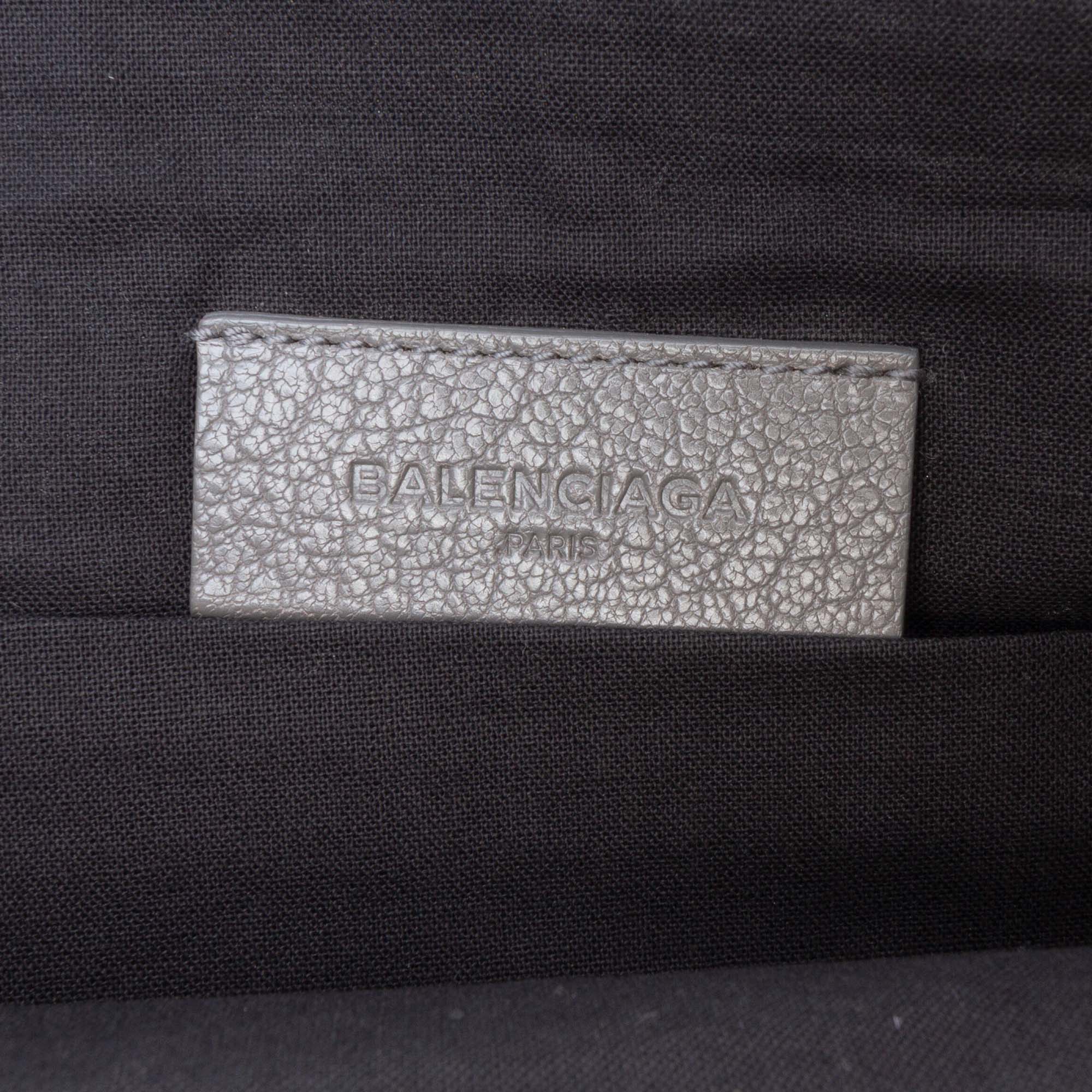 Goatskin Motocross Classic Metallic Edge Clutch