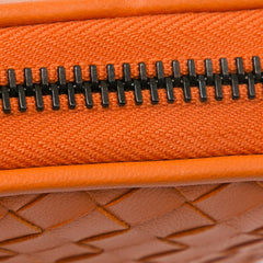 Intrecciato Zip Around Long Wallet