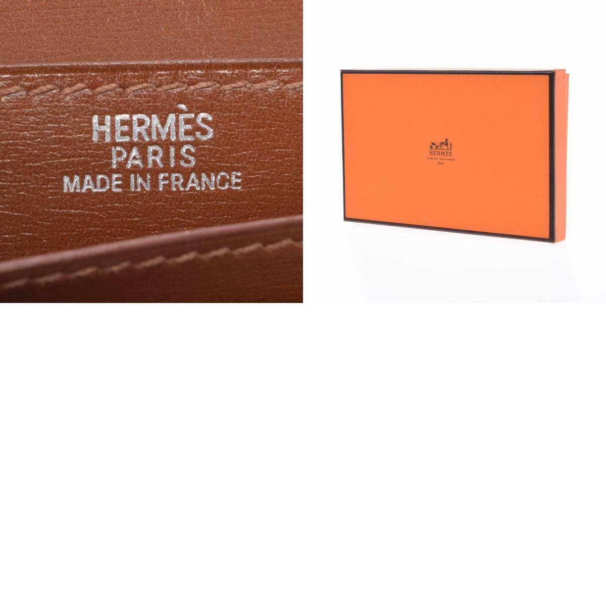 Hermes Kelly Mini II Amazone Handbag Brown Chevre Mysore with Palladium Hardware
