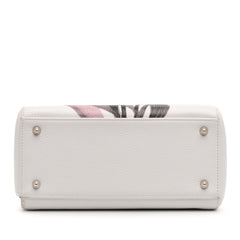 Medium Deerskin Floral Printed Lady Dior
