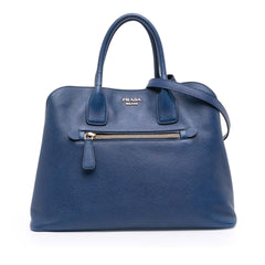 Saffiano Cuir Open Promenade Satchel