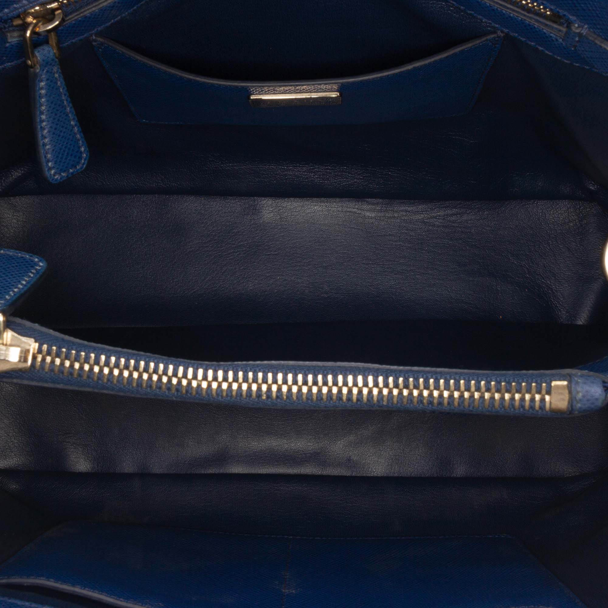 Saffiano Cuir Open Promenade Satchel