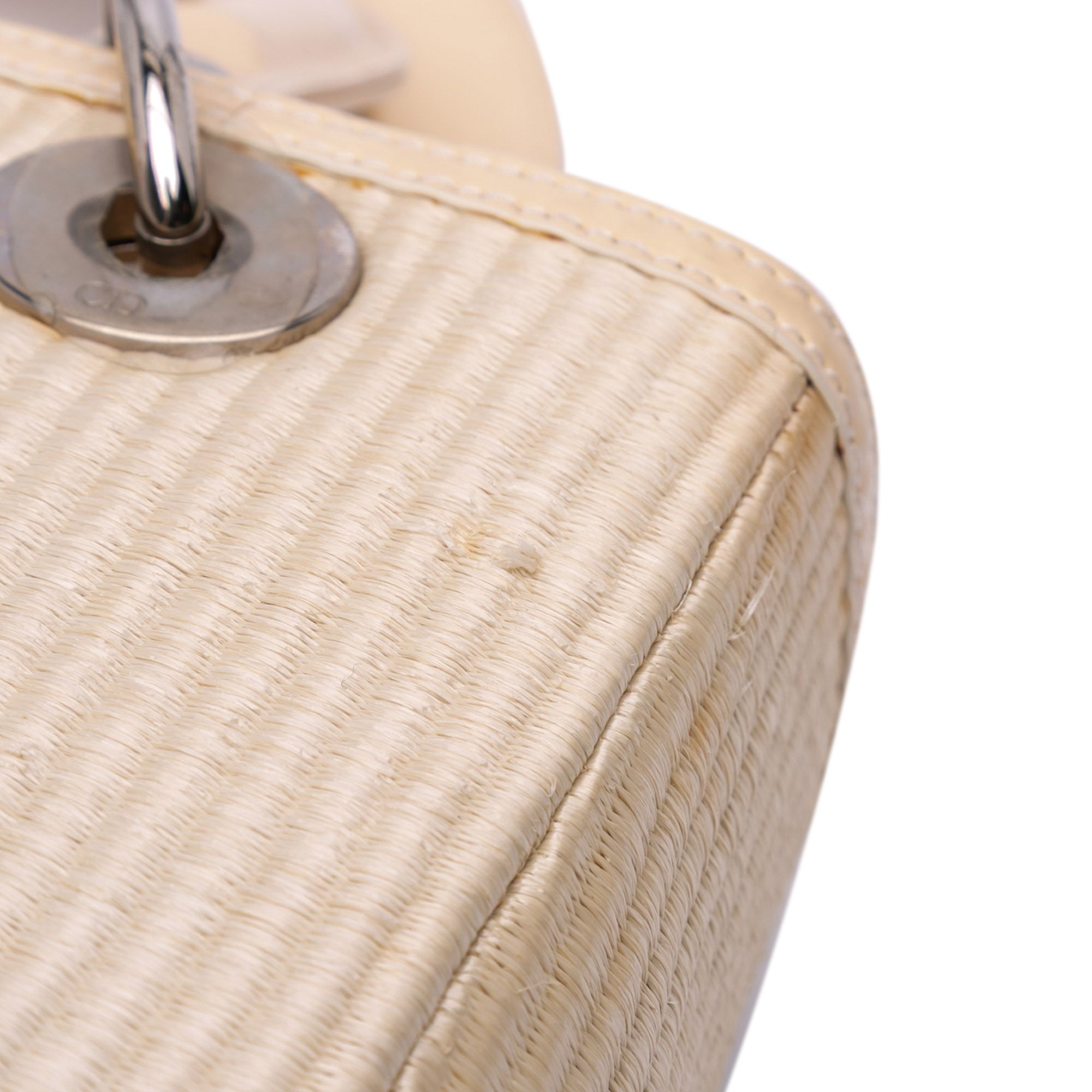 Medium Raffia Lady Dior