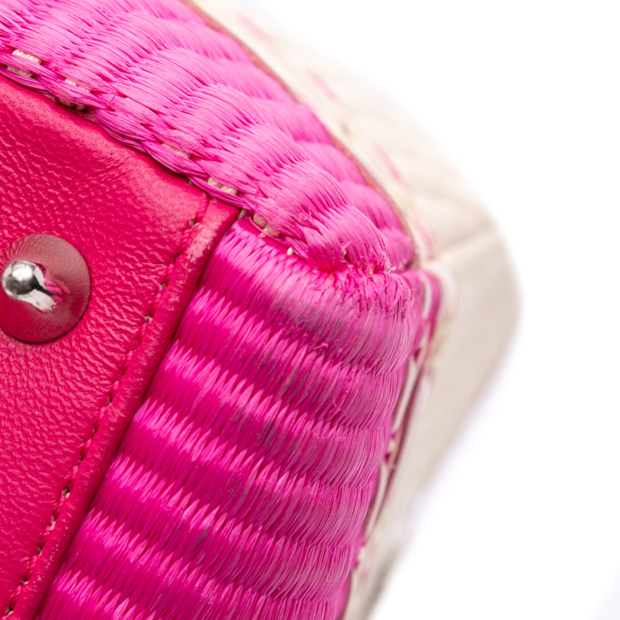 Medium Raffia Lady Dior