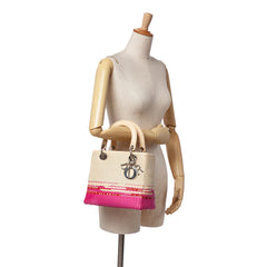 Medium Raffia Lady Dior