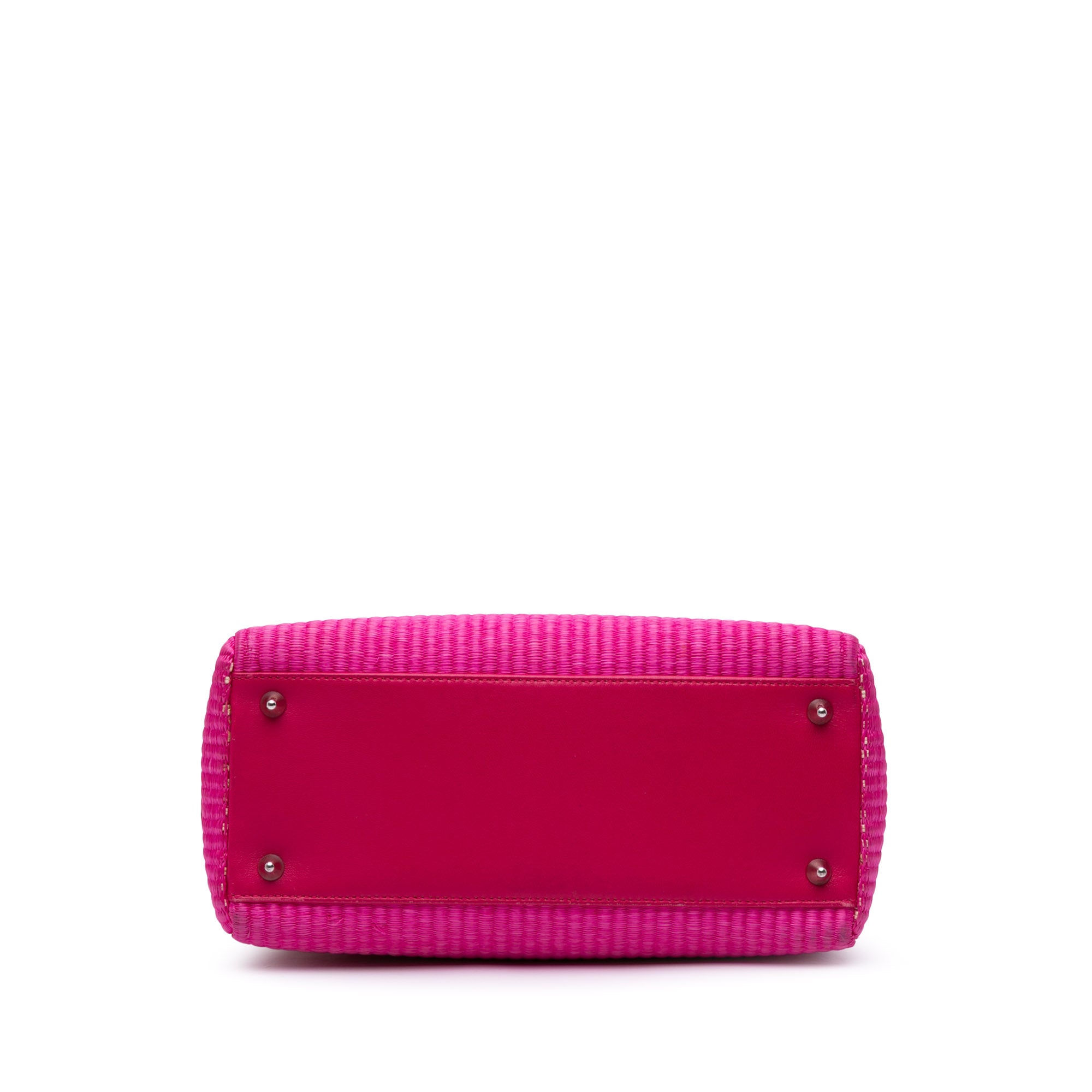 Medium Raffia Lady Dior