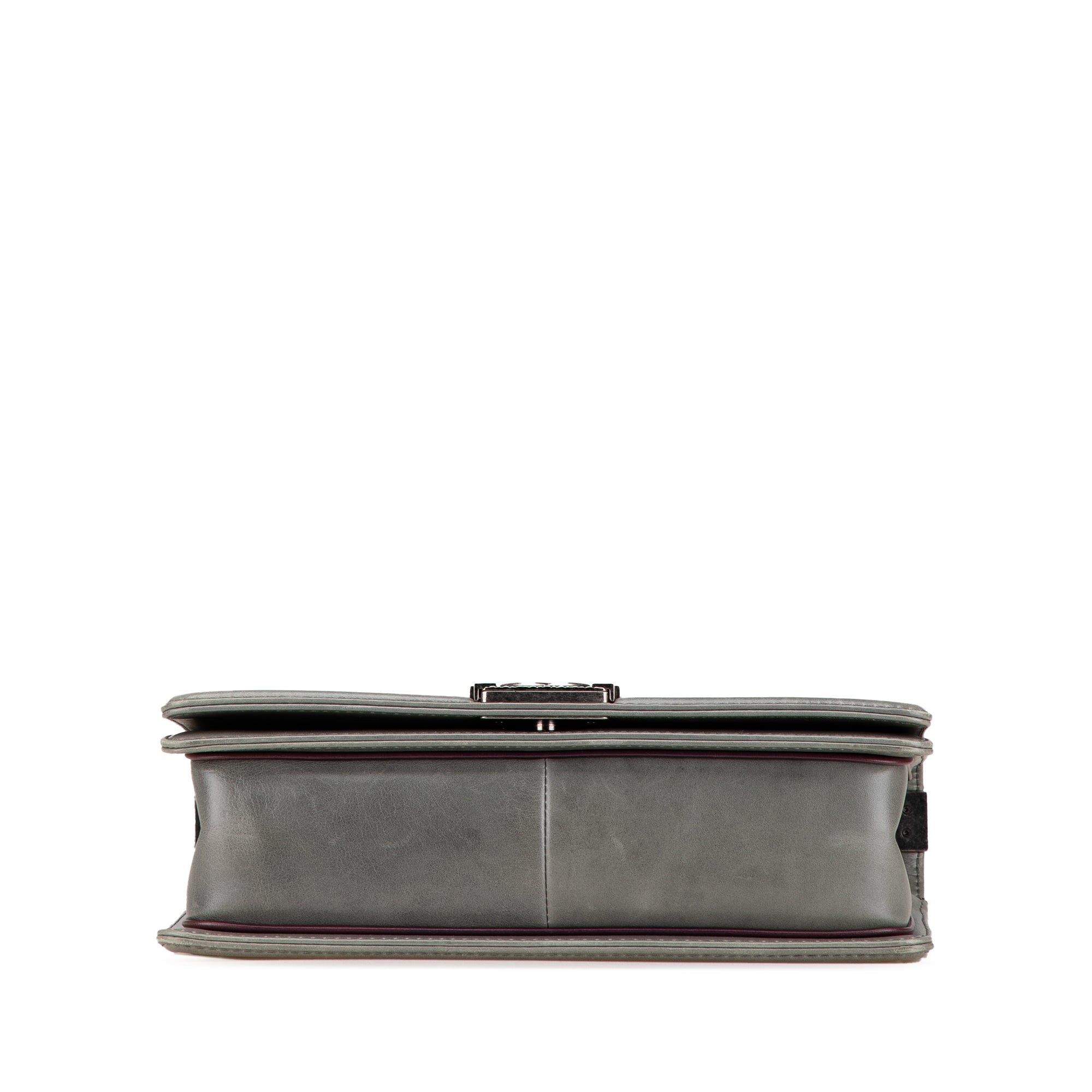 Paris-Salzburg Large Embossed Calfskin Boy Flap