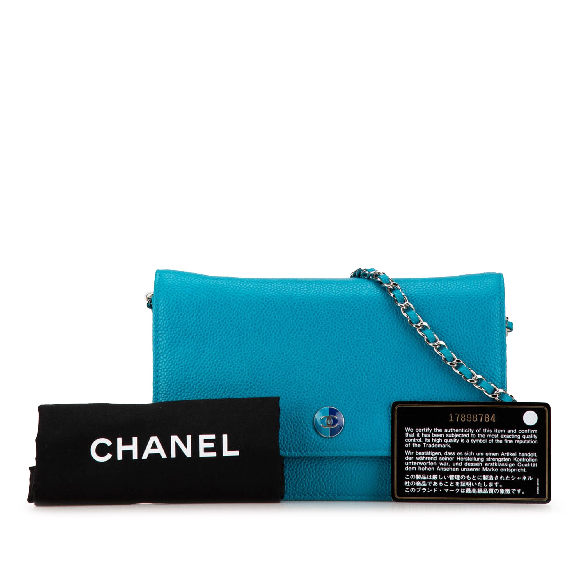 Caviar Bicolor CC Wallet On Chain