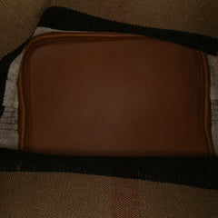 Mini Mega Check Canvas Ashby Tassel Bucket Bag