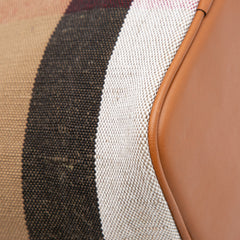 Mini Mega Check Canvas Ashby Tassel Bucket Bag