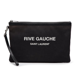 Canvas Rive Gauche Clutch