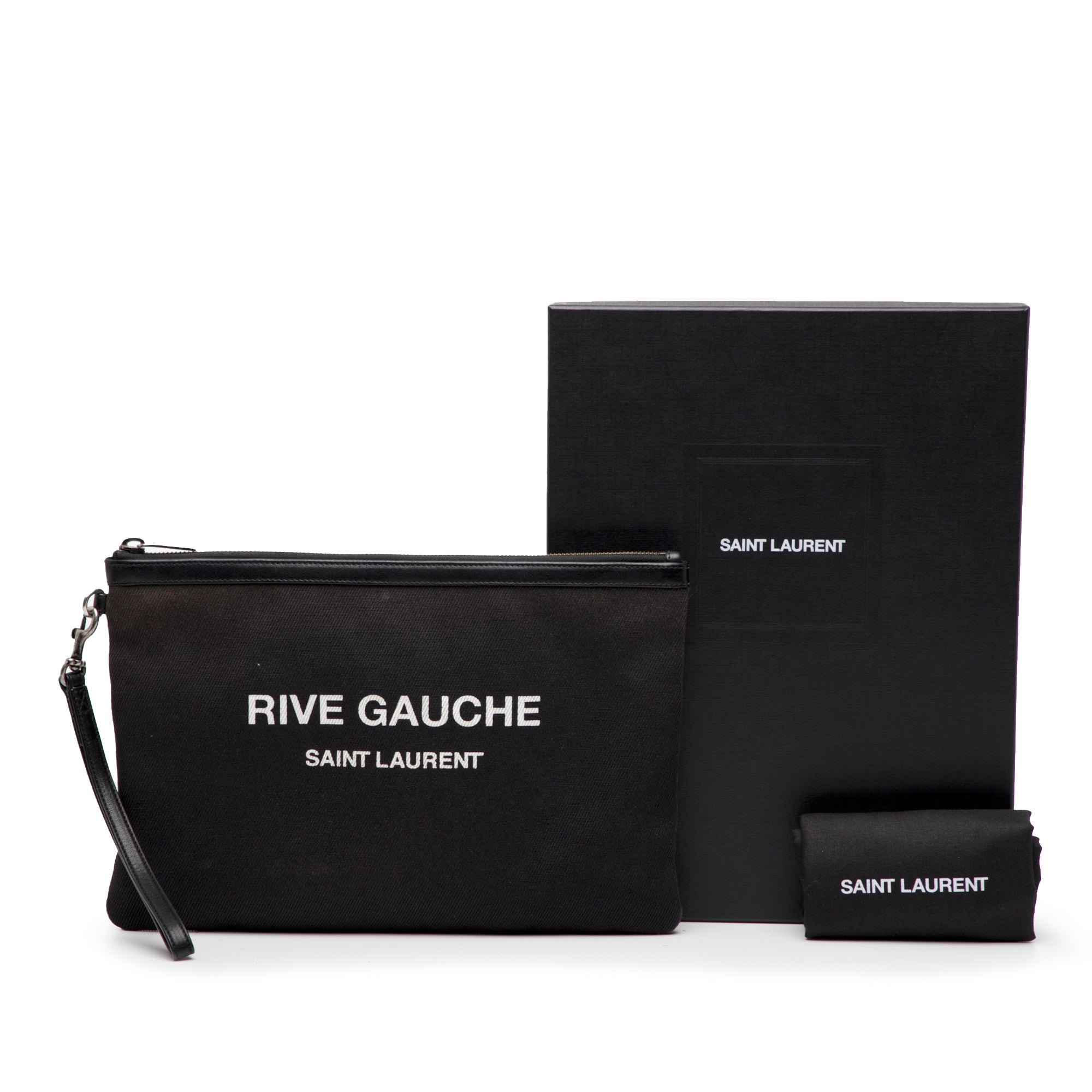 Canvas Rive Gauche Clutch