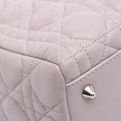 Medium Lambskin Cannage Lady Dior