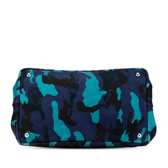 Canvas Camouflage Canapa Logo Satchel