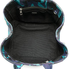 Canvas Camouflage Canapa Logo Satchel