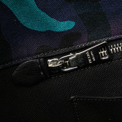 Canvas Camouflage Canapa Logo Satchel