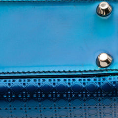 Mini Metallic Patent Microcannage Lady Dior