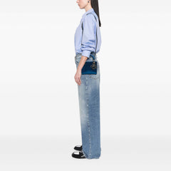 Mini Metallic Patent Microcannage Lady Dior