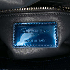 Mini Metallic Patent Microcannage Lady Dior