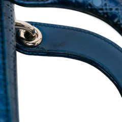 Mini Metallic Patent Microcannage Lady Dior