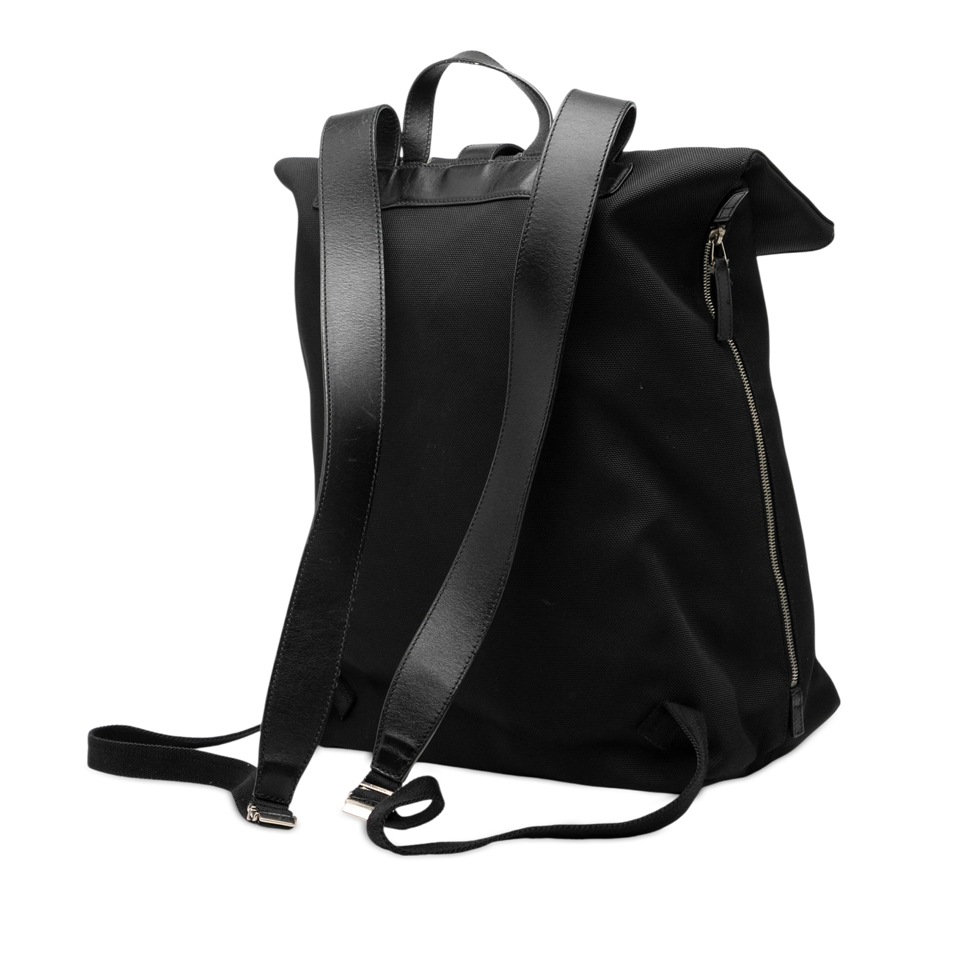 Canvas Techno Web Fold Over Backpack