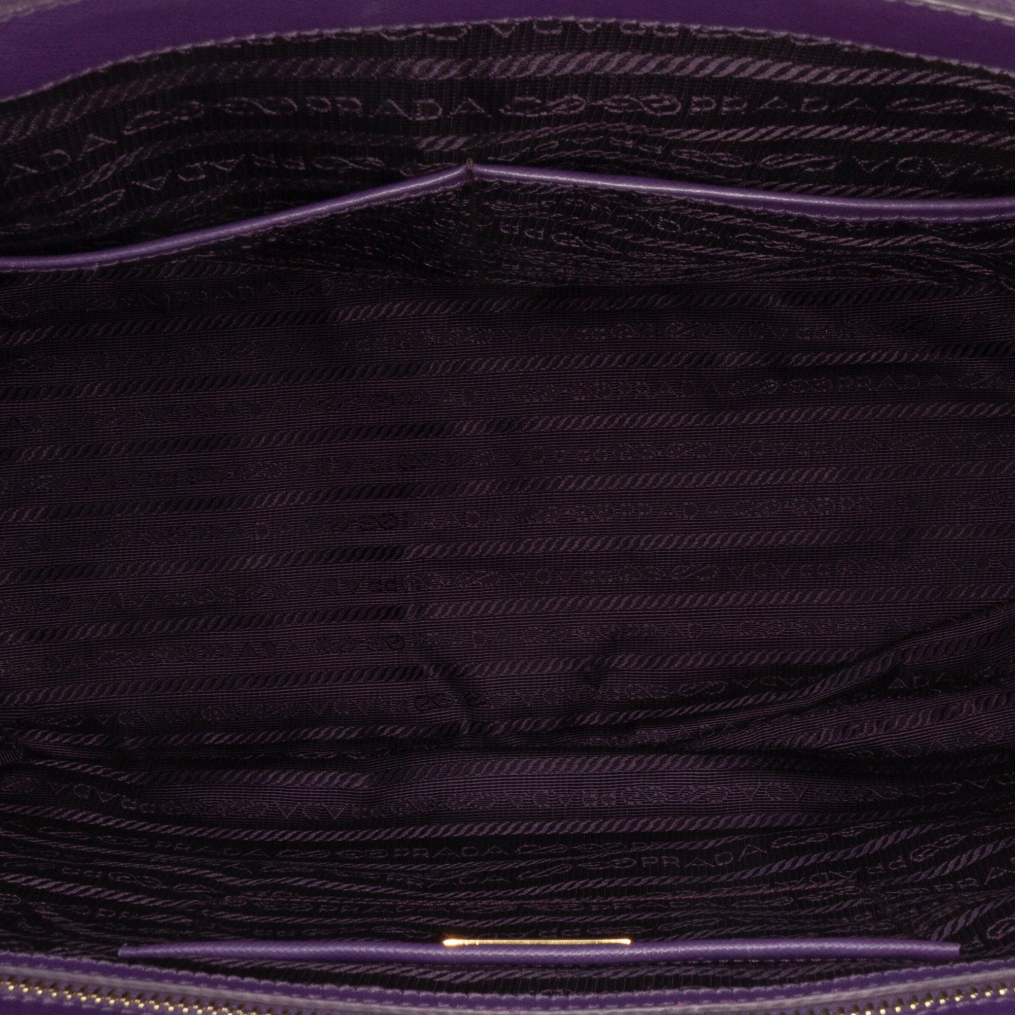 Large Saffiano Lux Galleria Double Zip Satchel